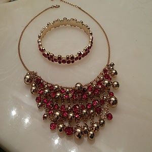 3 for $15/Gorgeous necklace and bangle set